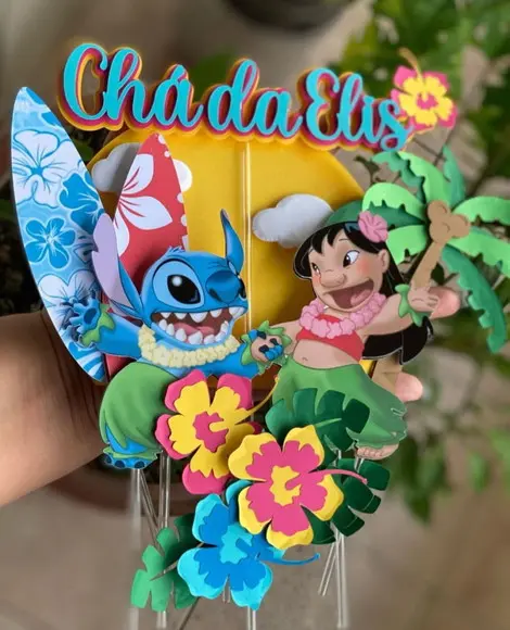 Arquivo de Corte Topo Lilo Stitch