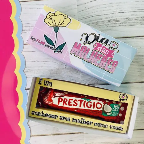 Arquivo de Corte Card Lapis Dia das Mulheres
