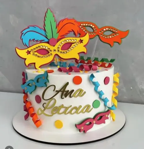 Arquivo de Corte - Topo de Bolo Carnaval