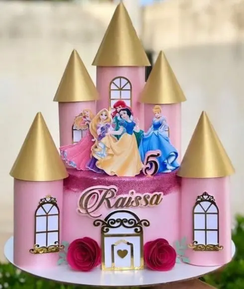 Arquivo de Corte Topo Castelo Princesas