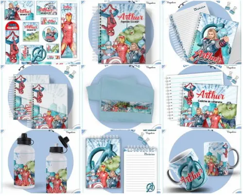 Arquivo Digital Combo Vingadores
