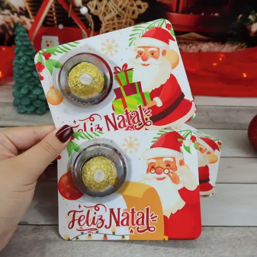 Arquivo de Corte Card Blister de Natal