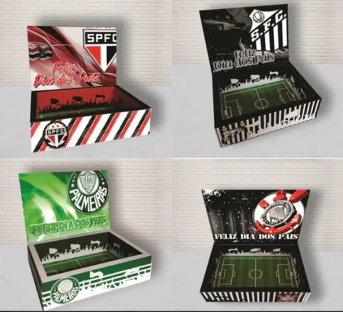 Arquivo de Corte Caixas Combo Campo de Futebol