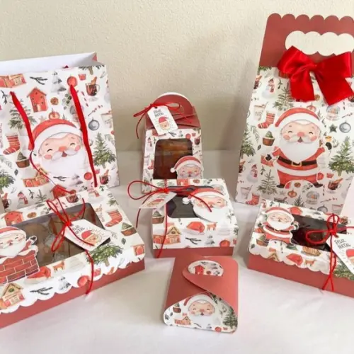 Arquivo de Corte Kit Natal Aquarela