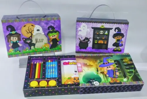 Arquivo de Corte Caixa Halloween em Studio e pdf