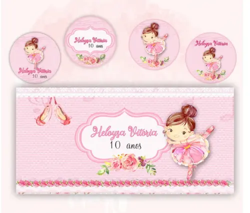 Arte para Cofrinhos Personalizada