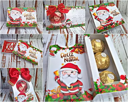 Arquivo de Corte Kit Natal Papai Noel