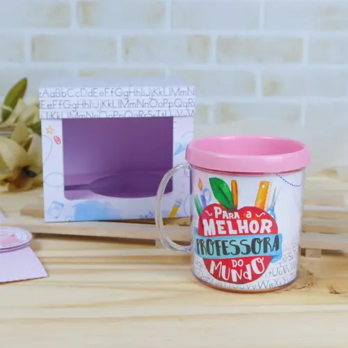 Arquivo de Corte Caixa para Caneca
