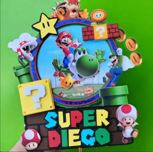 Arquivos de Corte Kit Mario Bros