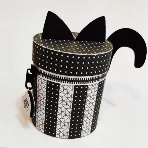 Arquivos de Corte Caixa Gatinho