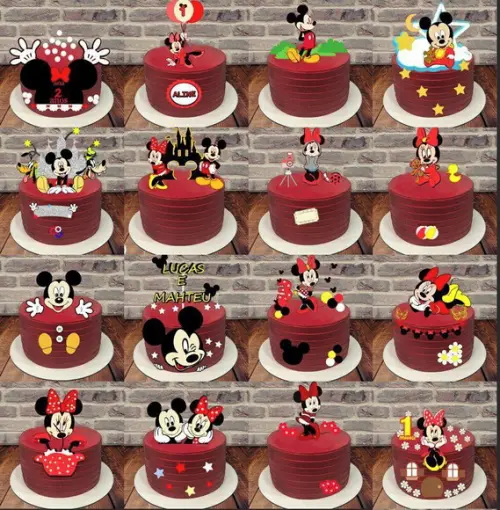 Arquivo de Corte Combo Topos Minnie