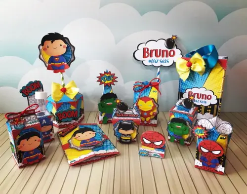 Arquivos de Corte Kit Super Heroi