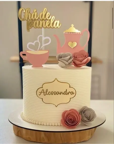 Arquivo de Corte Topo Chá de Panela