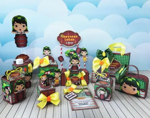 Arquivos de Corte Kit Turma do Chaves
