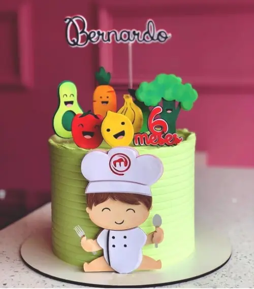 Arquivo de Corte Topo Master Chef Introdução Alimentar