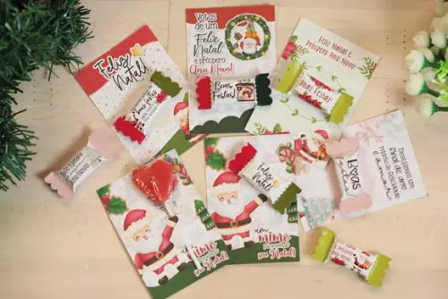 Arquivo de Corte Balinhas de Natal
