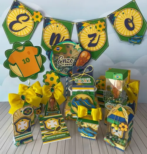 Arquivos de Corte Kit Copa do Brasil