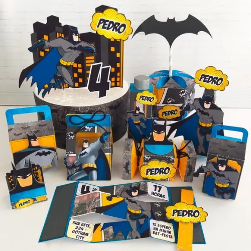 Arquivos de Corte Kit Batman