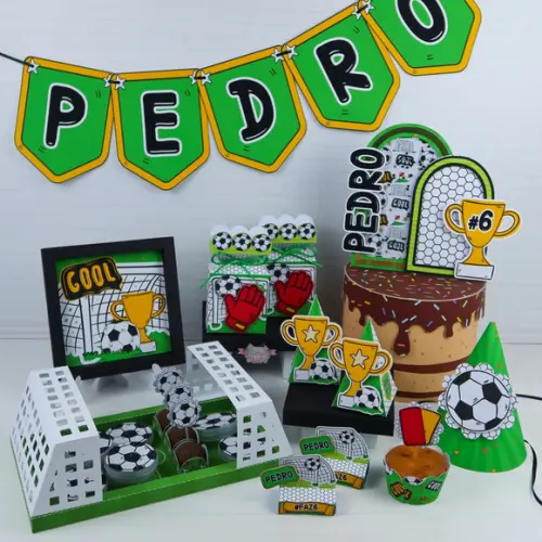 Arquivos De Corte Kit Futebol Dia Dos Pais