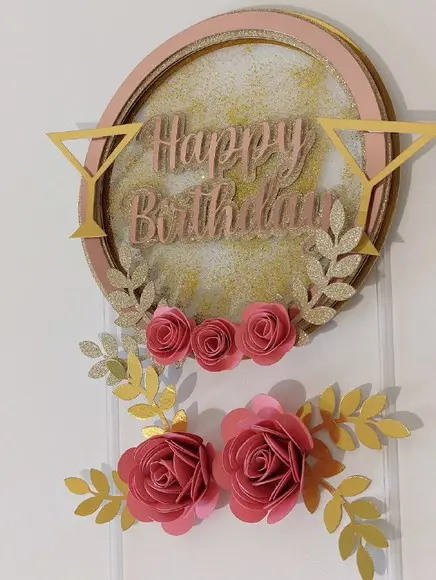 Topo De Bolo Happy Birthday