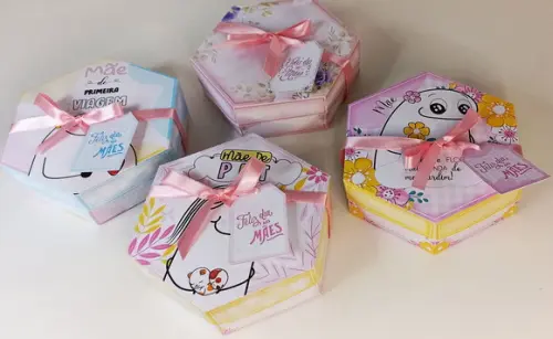 Arquivos de Corte Caixas Dia das Mães Flork