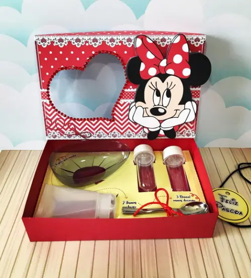 Arquivo de corte mini confeiteiro minnie