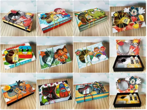 Arquivos de Corte Combo Mini Confeiteiro Menino