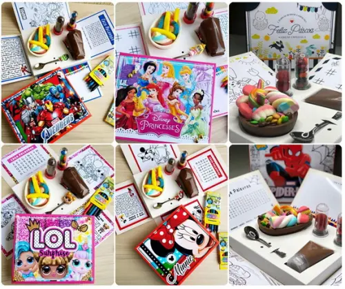 Arquivos de Corte Combo Mini Confeiteiro Páscoa