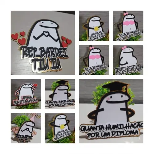Arquivos de corte combo topos flork