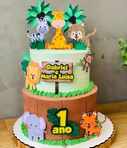 Arquivo de Corte Topo Safari Menino