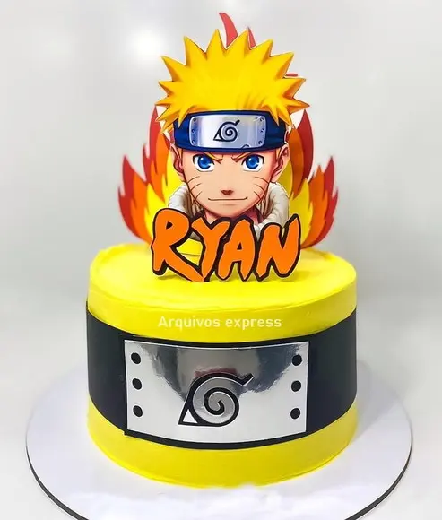 Arquivo de corte topo naruto