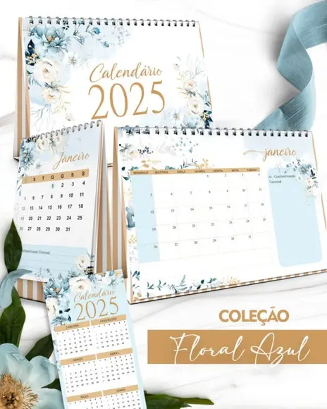 Arquivos Digitais Combo Calendários 2025