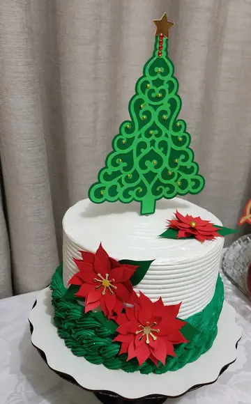 Arquivo de Corte Topo Árvore de Natal