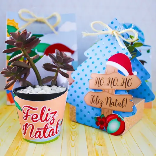 Arquivo de corte porta suculenta arvore de natal