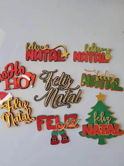 Arquivos de Corte Combo Topos de Natal