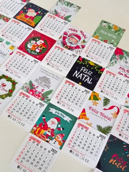 Arquivo Digital Calendário de Geladeira Natal 2026