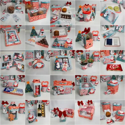 Arquivos de Corte Kit Natal