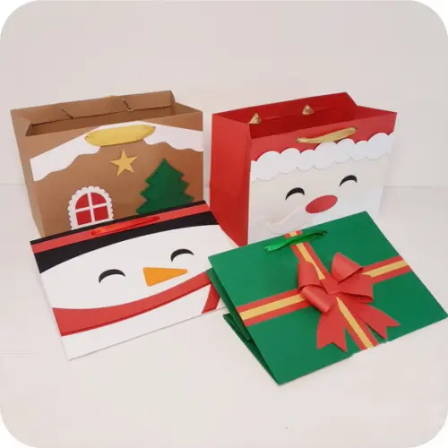 Arquivos de Corte Combo Sacolinhas de Natal Studio e pdf