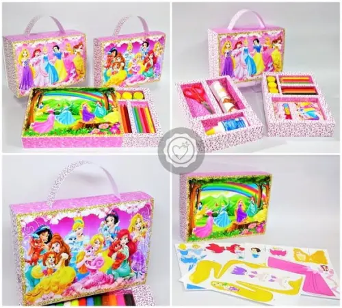 Arquivo de corte kit pintura princesas disney