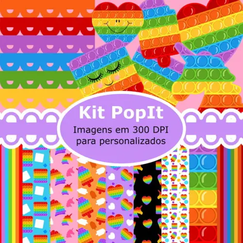 Kit papel digital Fidget toys