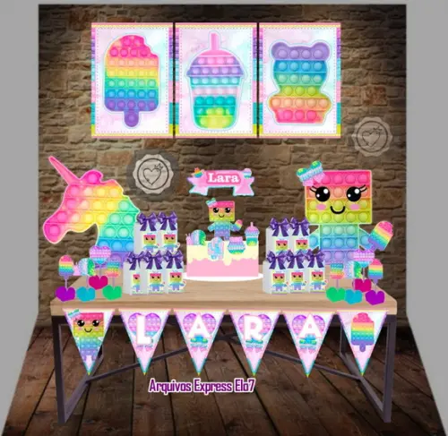 Arquivos de corte COMBO Pop it - Fidget toys Studio e pdf