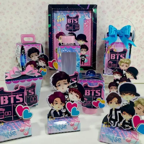 Arquivo de corte kit BTS cute