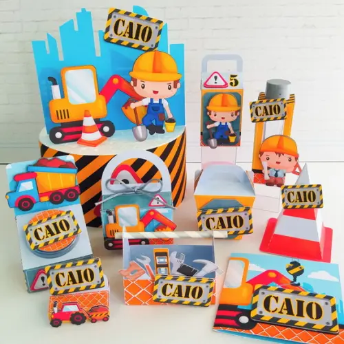 Arquivo de Corte Kit Construção 001