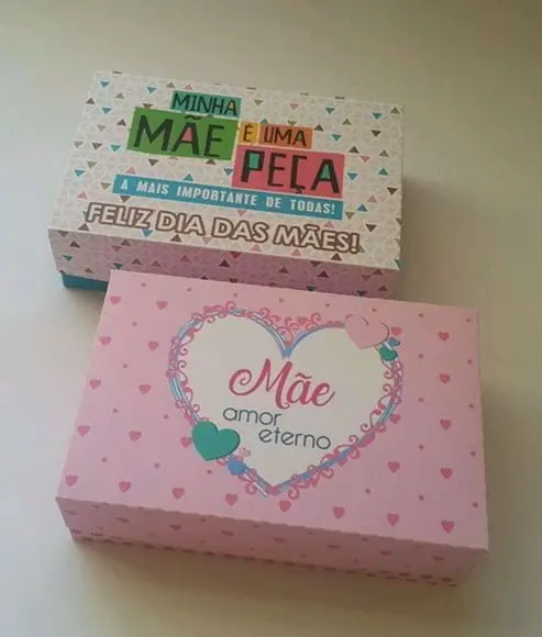 Arquivo de corte caixas minha mãe é uma peça