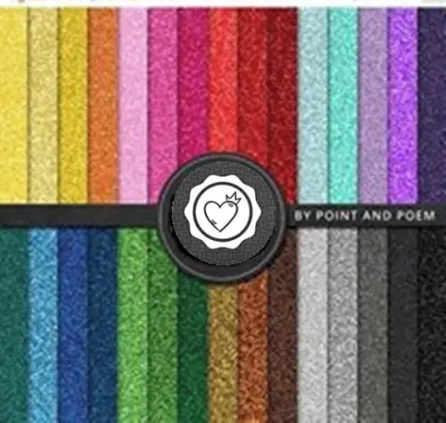 Kit digitais papeis glitter