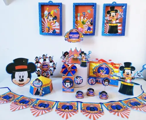 Arquivos de corte mickey mouse circo