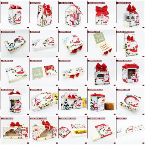 Arquivos de Corte Kit Natal