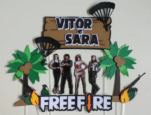 Arquivo de corte topo Free Fire