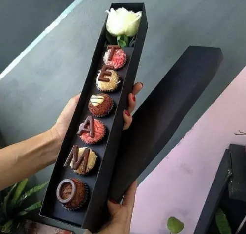 Arquivo de corte silhouette caixas para 6 doces