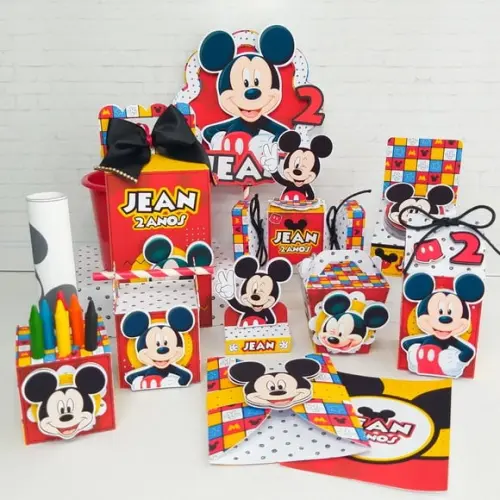 Arquivos de corte kit mickey mouse 02